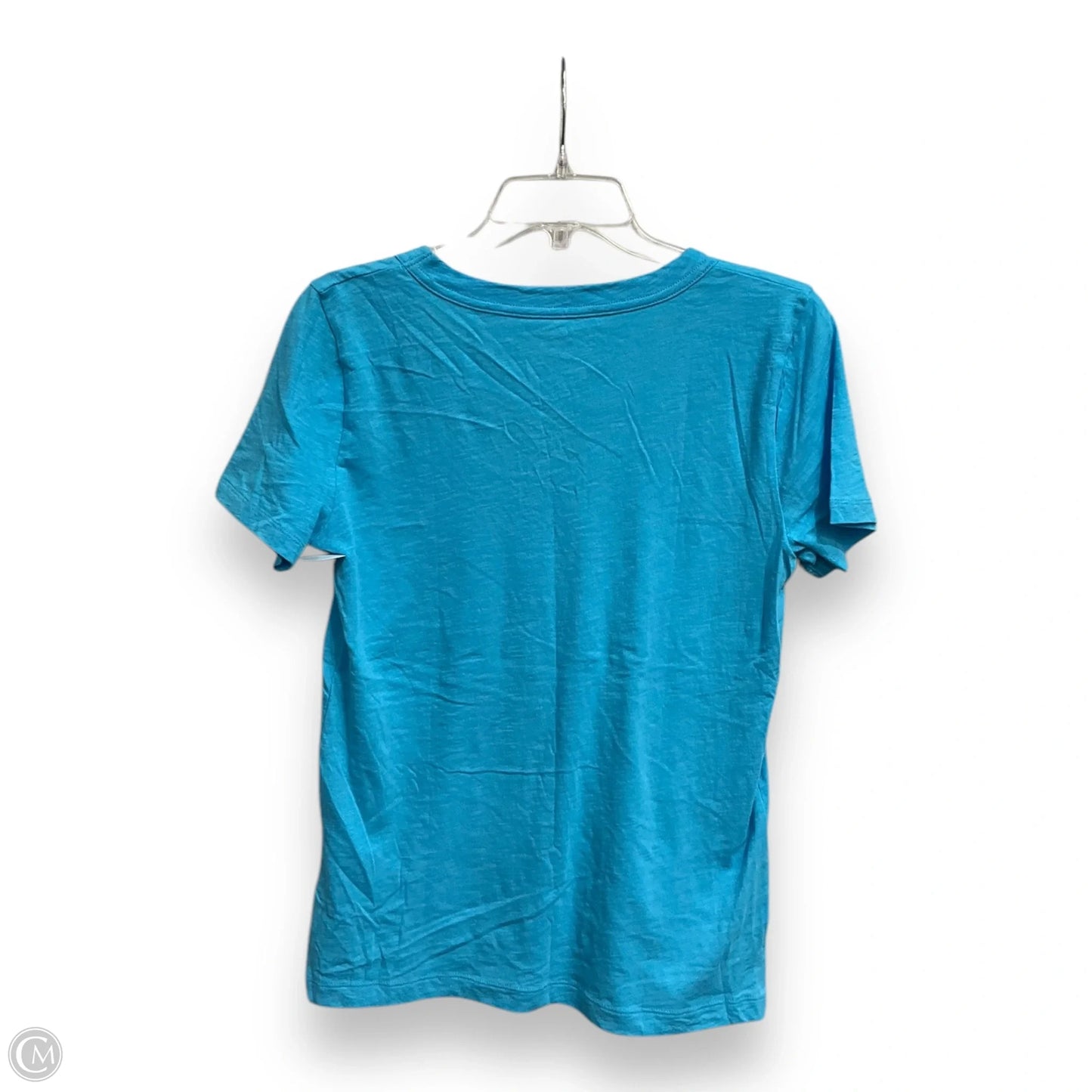 Top Short Sleeve Basic By J. Crew In Blue, Size: M