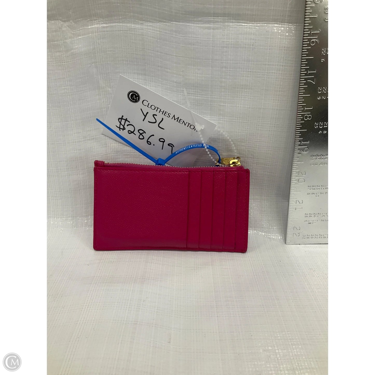 Id/card Holder Luxury Designer By Yves Saint Laurent, Size: Small