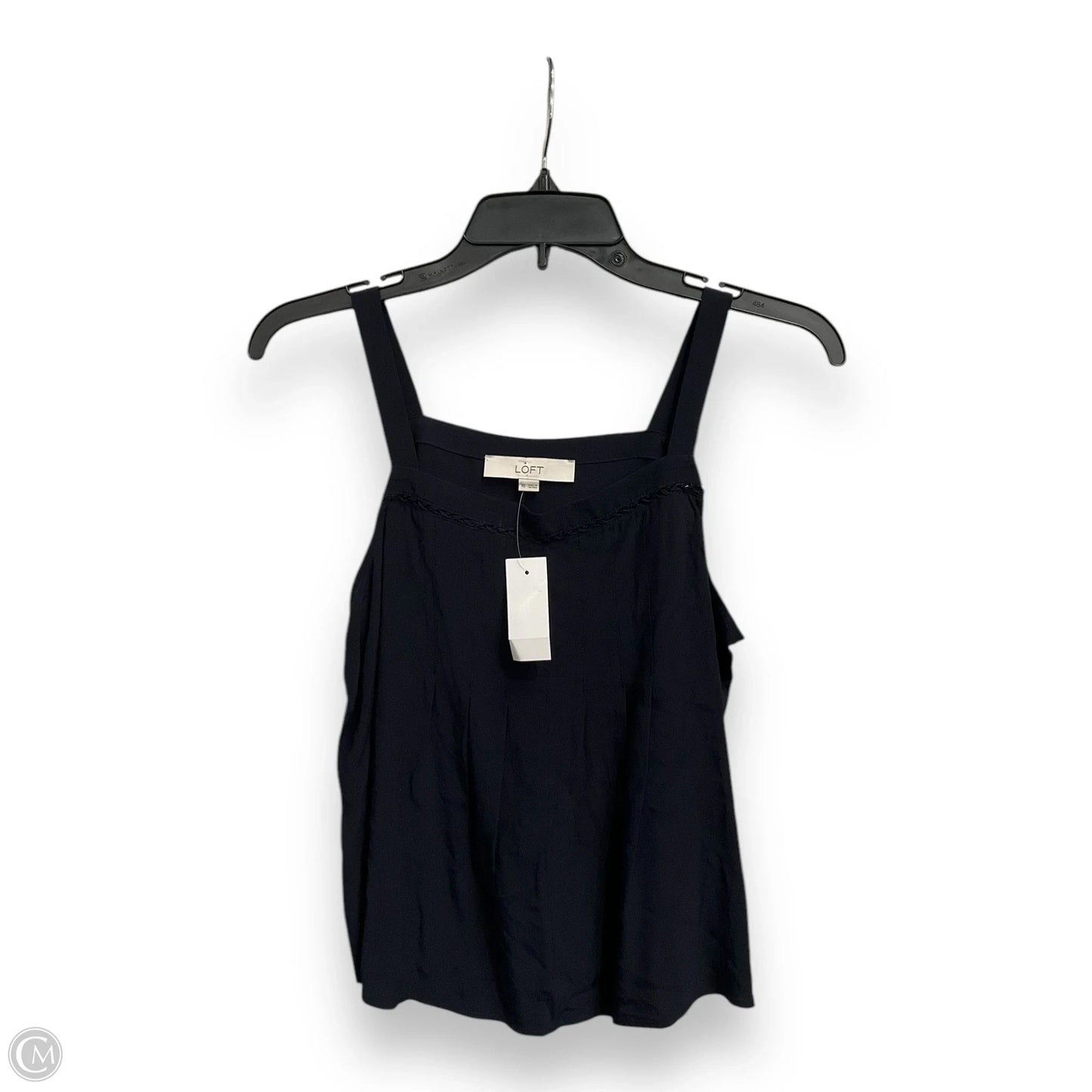 Blouse Sleeveless By Loft In Navy, Size: Xs