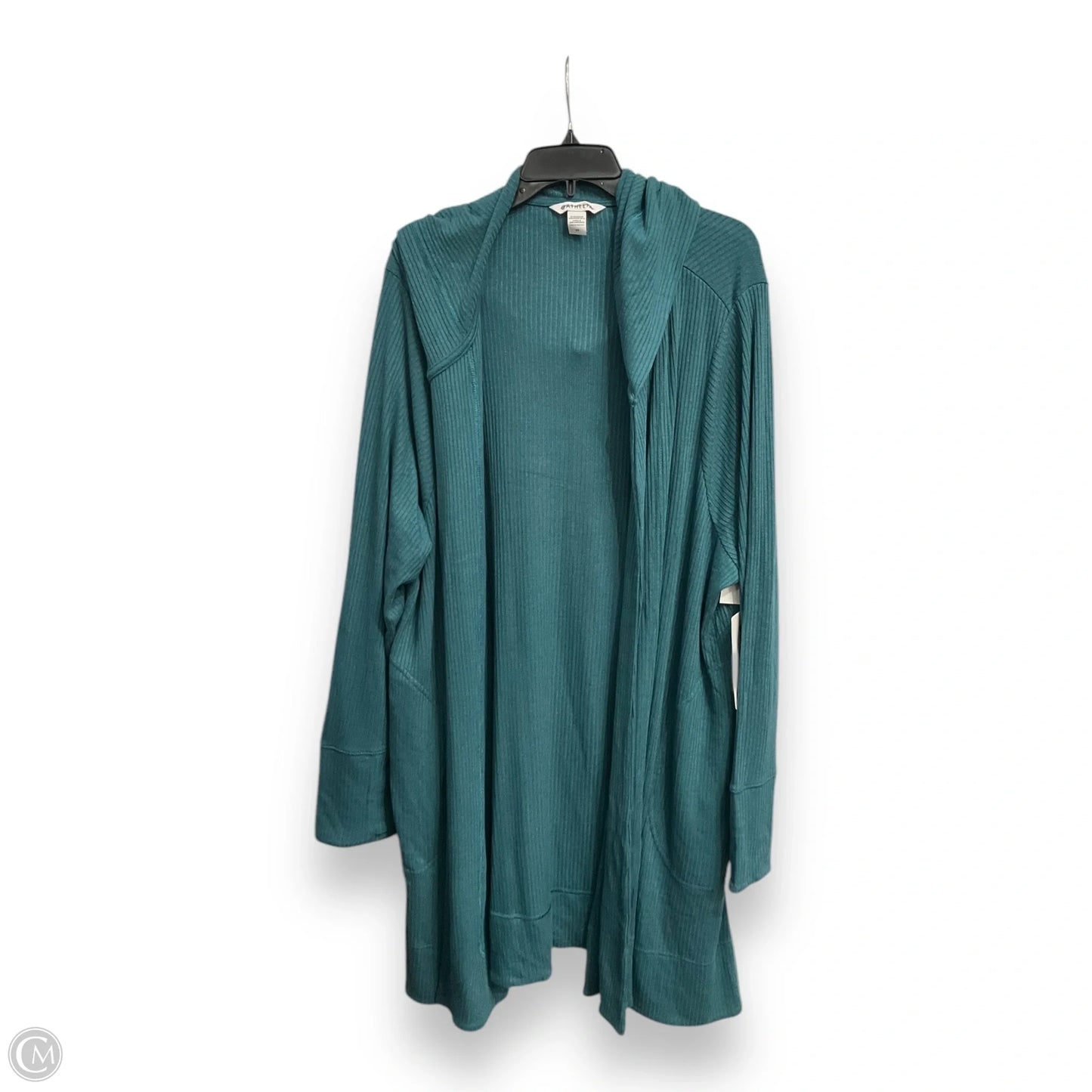 Cardigan By Athleta In Teal, Size: 3x