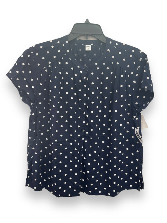 Blouse Short Sleeve By Old Navy  Size: M
