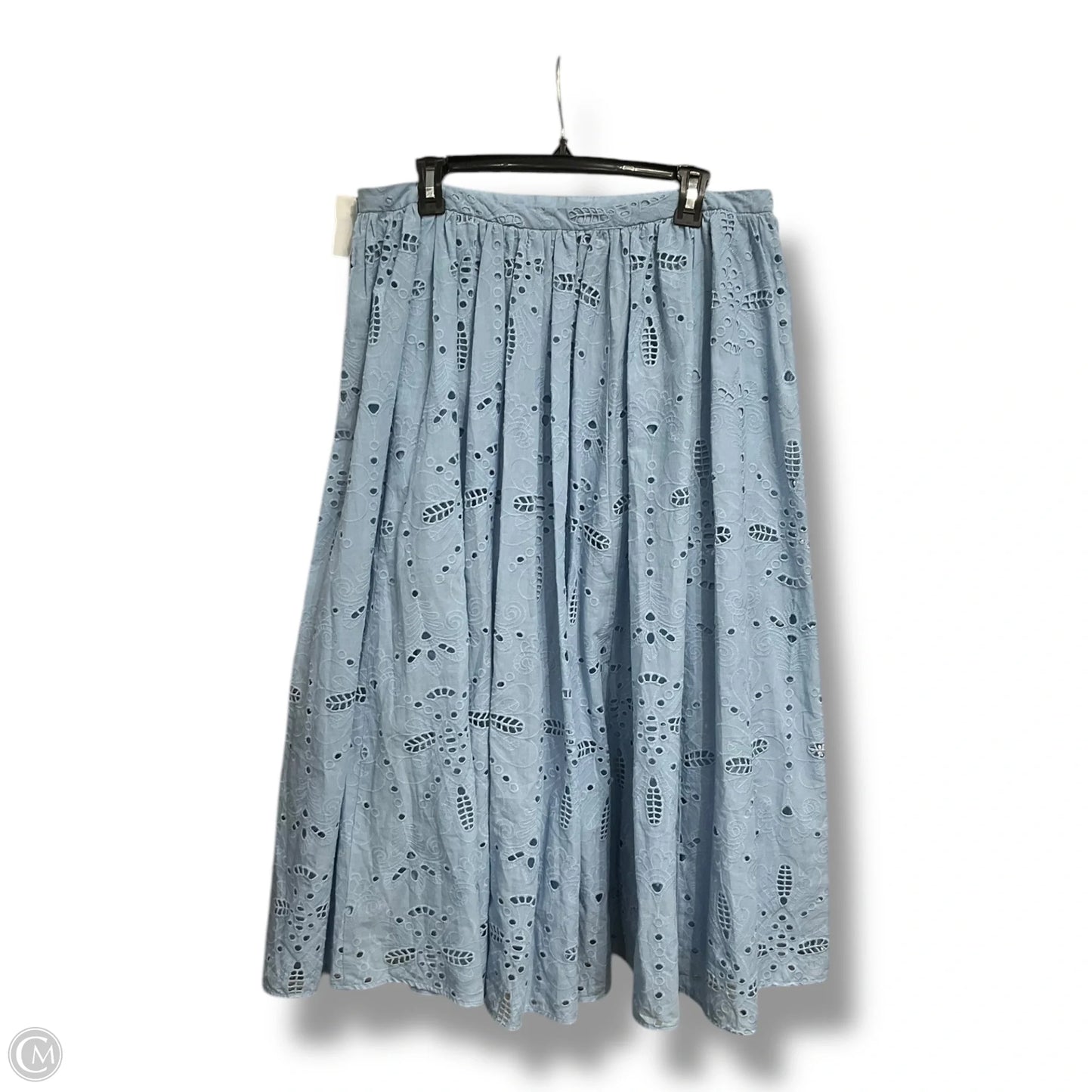 Skirt Maxi By Zara In Blue, Size: Xl
