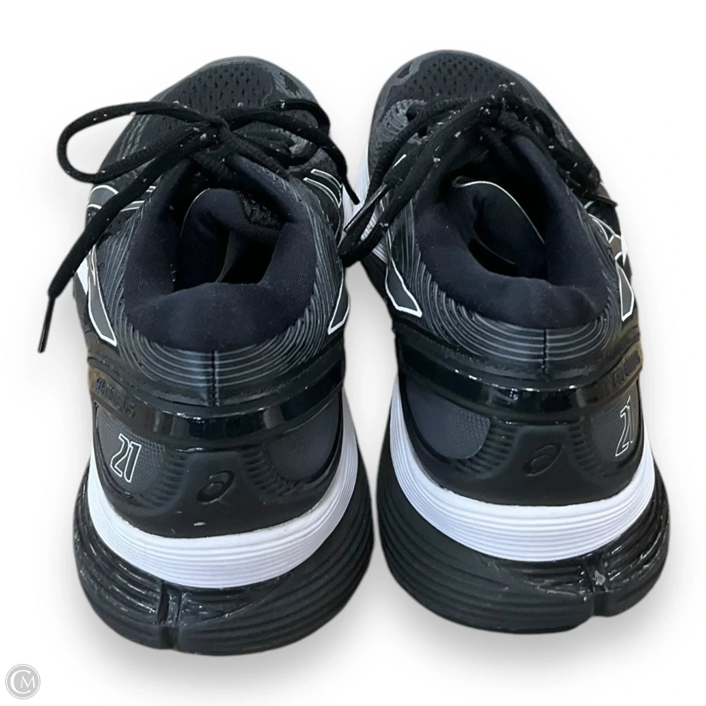 Shoes Athletic By Asics In Black, Size: 11