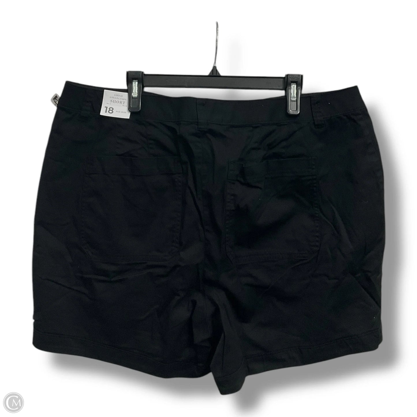 Shorts By Lane Bryant In Black, Size: 18