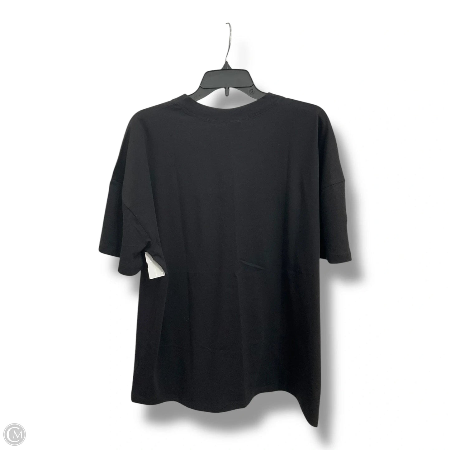 Top Short Sleeve Basic By Express In Black, Size: M