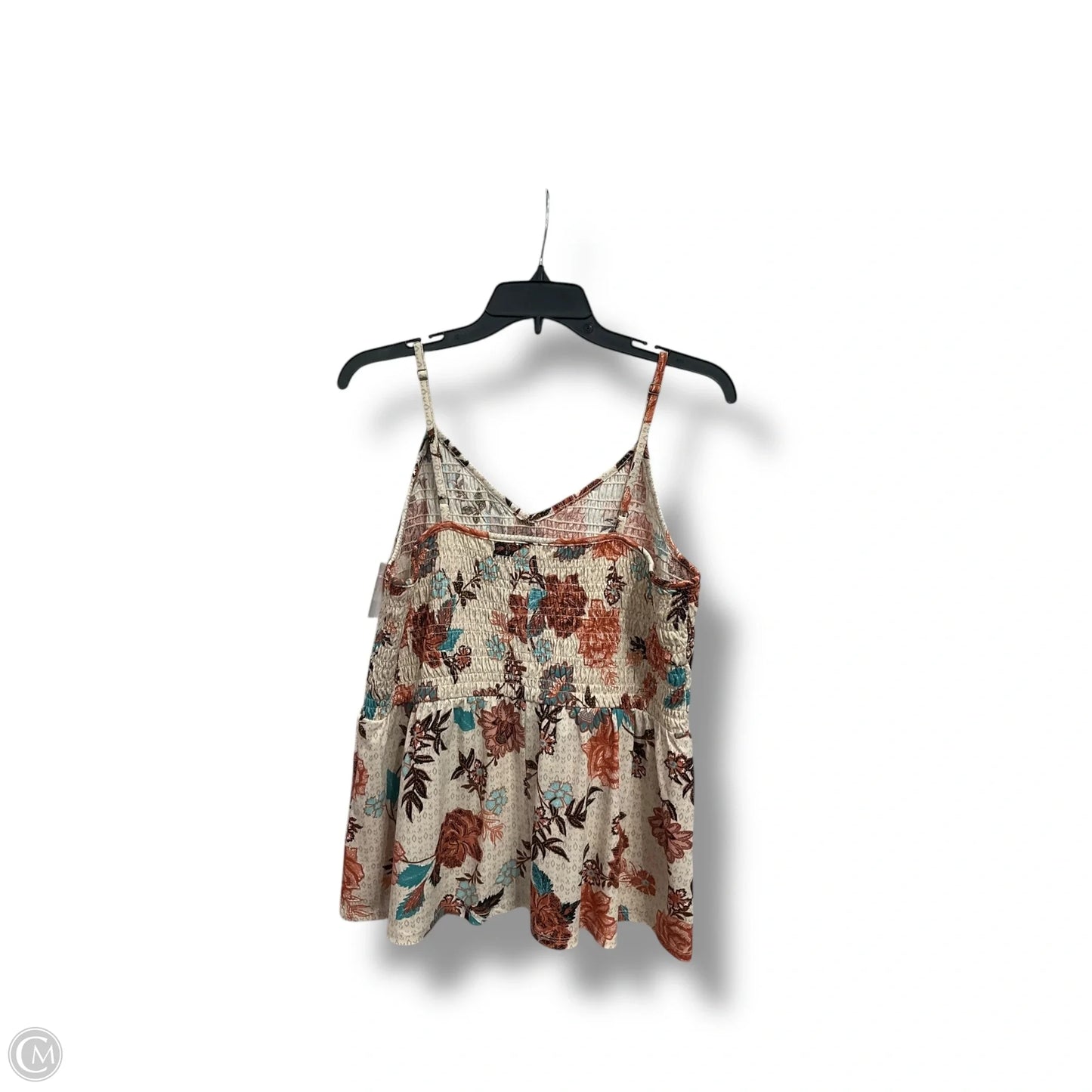 Top Sleeveless By Maurices In Floral Print, Size: Xl