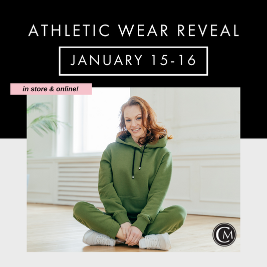 Athletic Reveal January 15th & 16th!