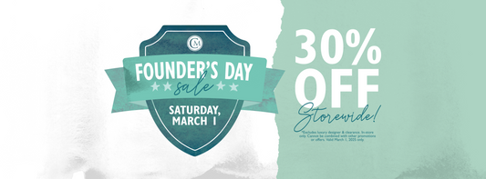 3.1 | 30% Off Founder's Day Sale!