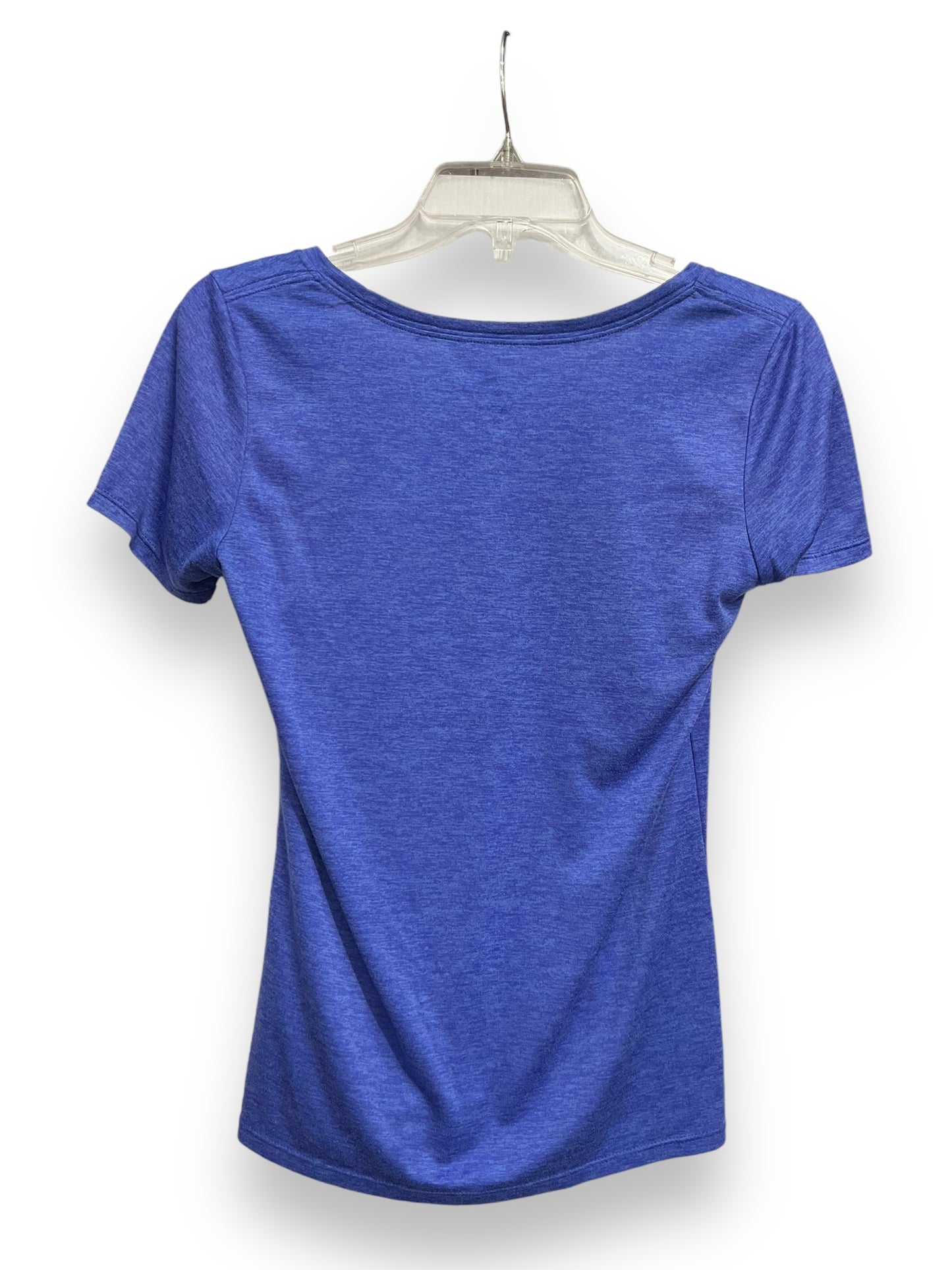 Athletic Top Short Sleeve By Nike Apparel In Blue, Size: Xs