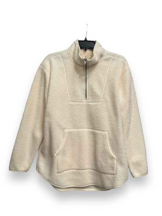 Sweater By Style And Company In Cream, Size: L