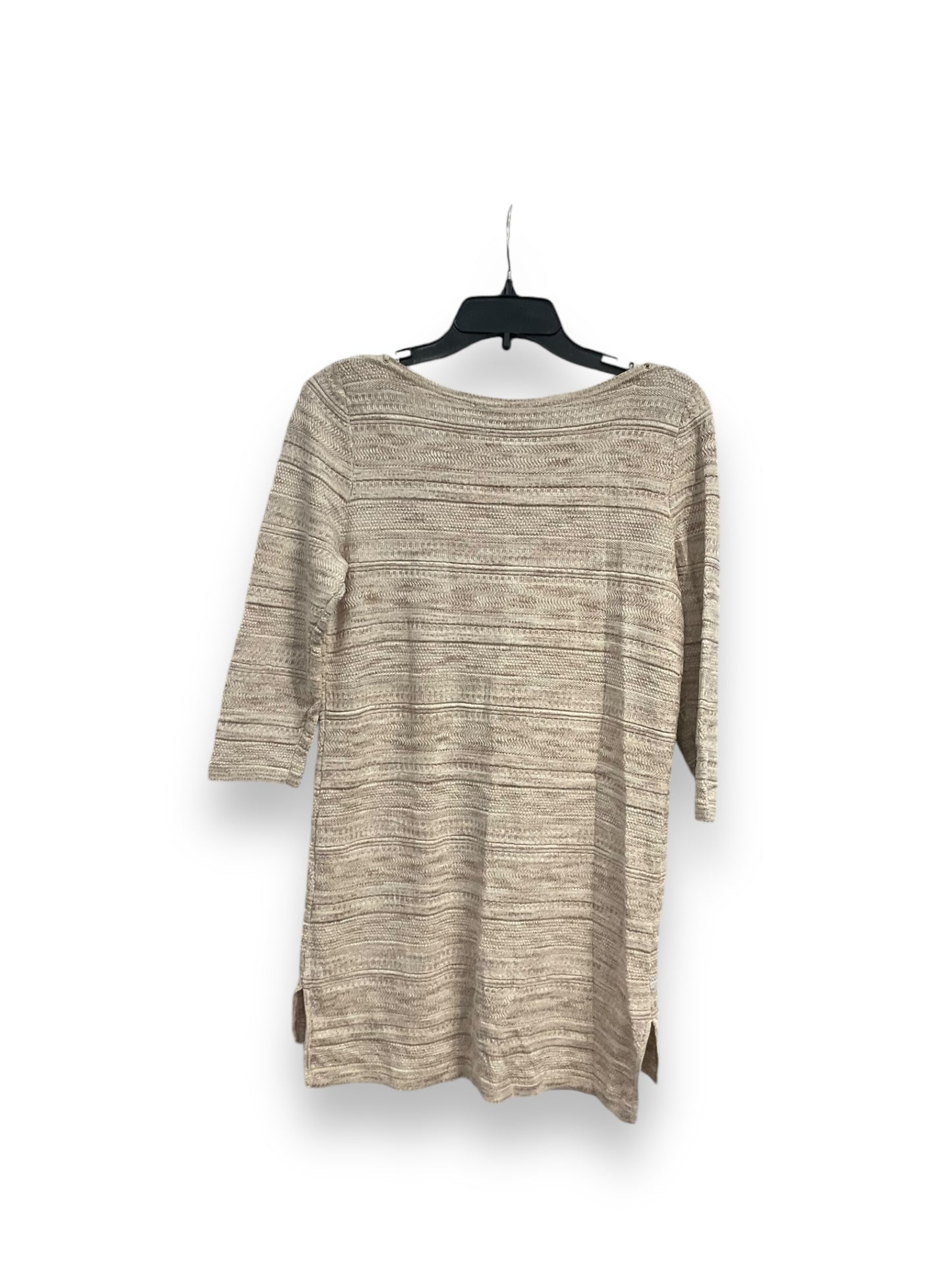 Tunic 3/4 Sleeve By White House Black Market In Gold, Size: M