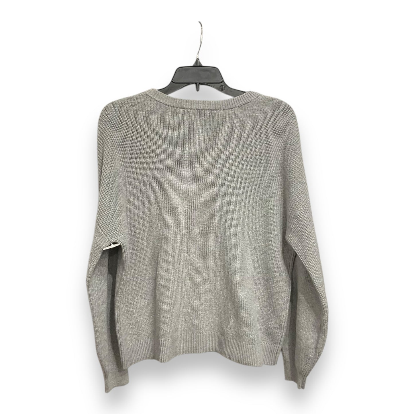 Sweater By Loft In Grey, Size: L