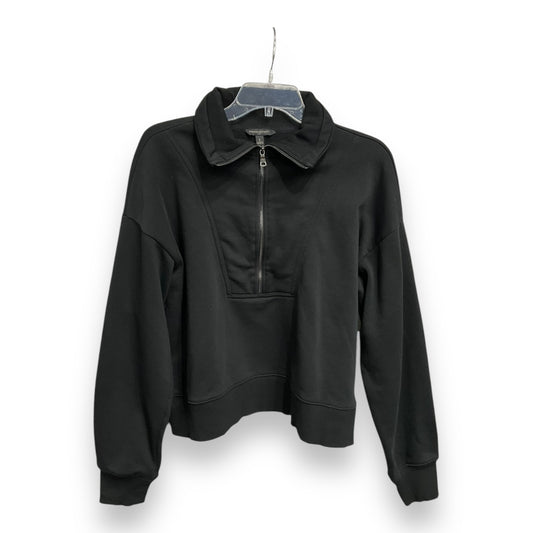 Sweatshirt Collar By Banana Republic In Black, Size: L