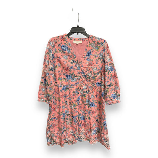 Dress Casual Short By Loft In Floral Print, Size: 10