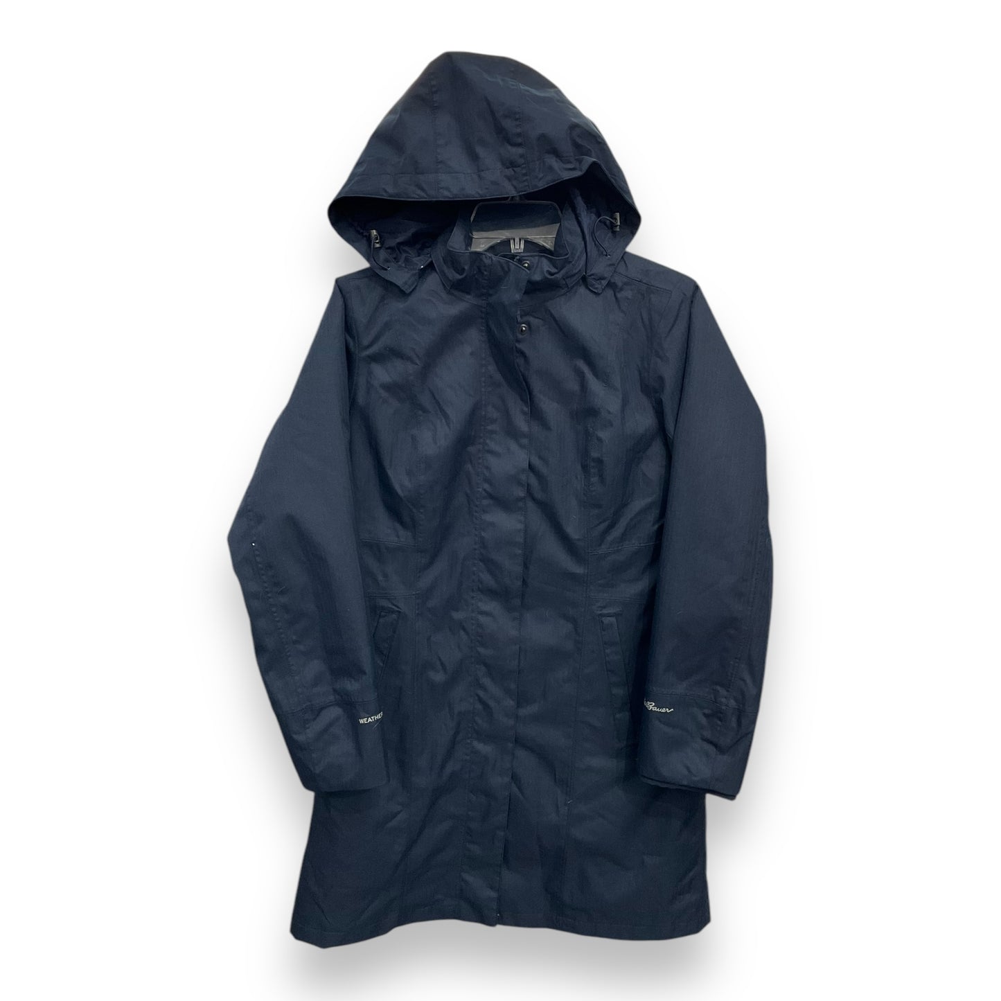 Coat Parka By Eddie Bauer In Navy, Size: Sp