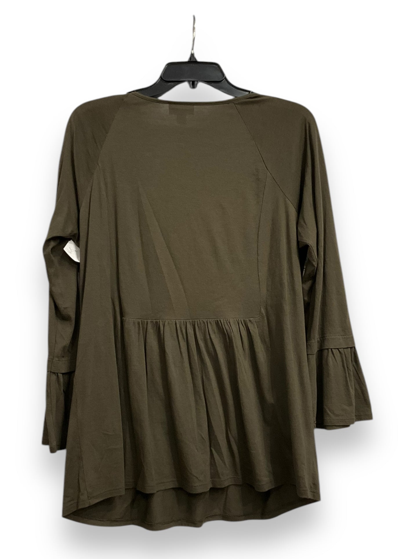 Top Long Sleeve By J. Jill In Green, Size: M