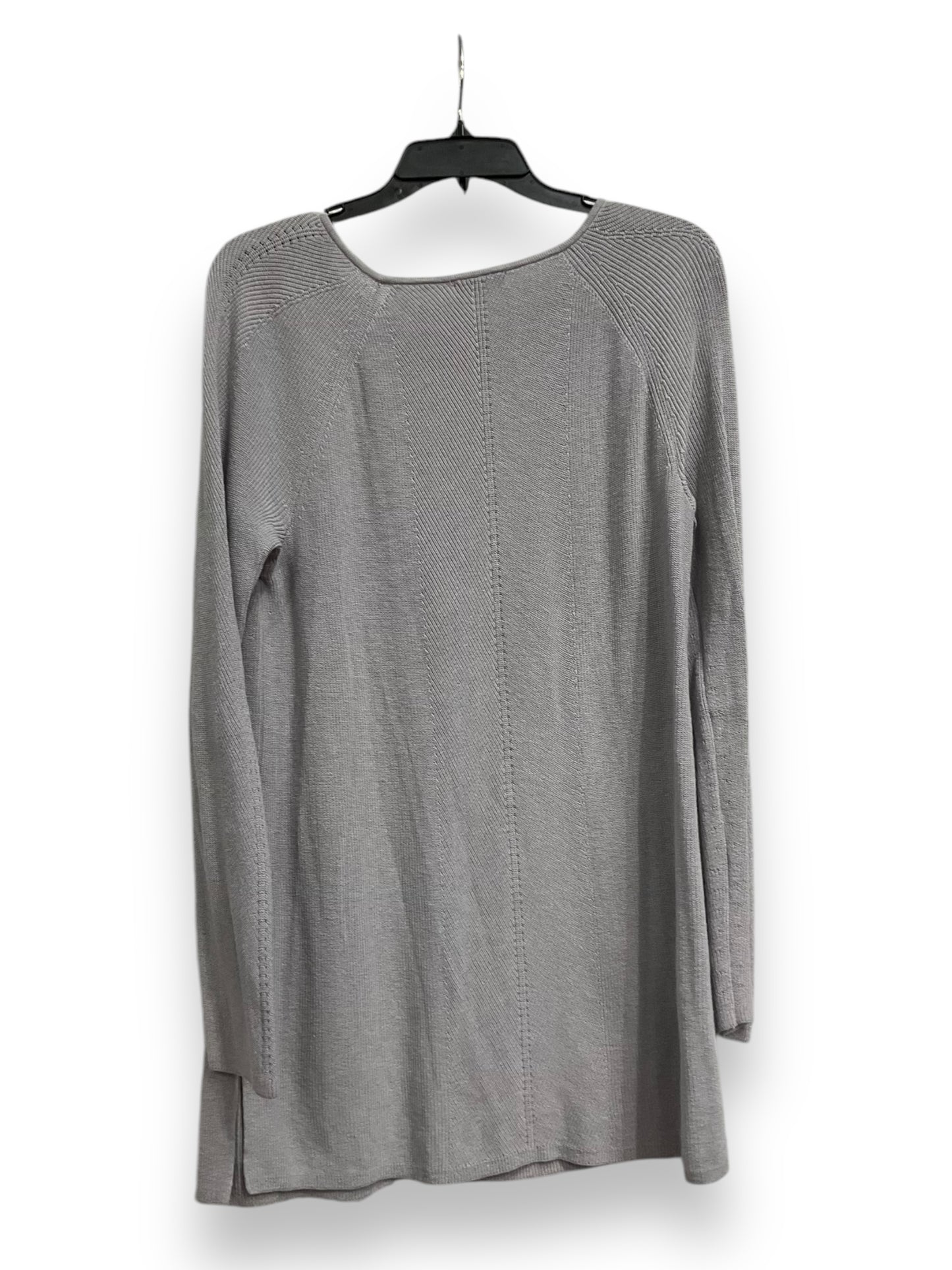 Top Long Sleeve By J. Jill In Grey, Size: M