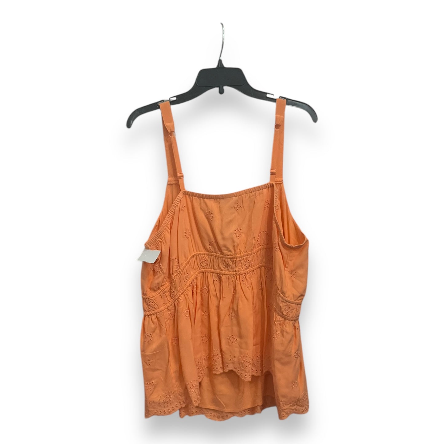 Top Sleeveless By Torrid In Orange, Size: 2