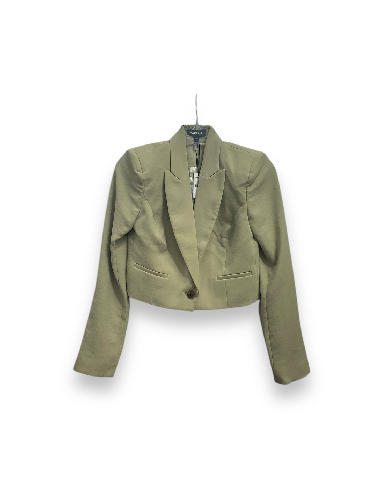 Blazer By Express In Green, Size: Xs