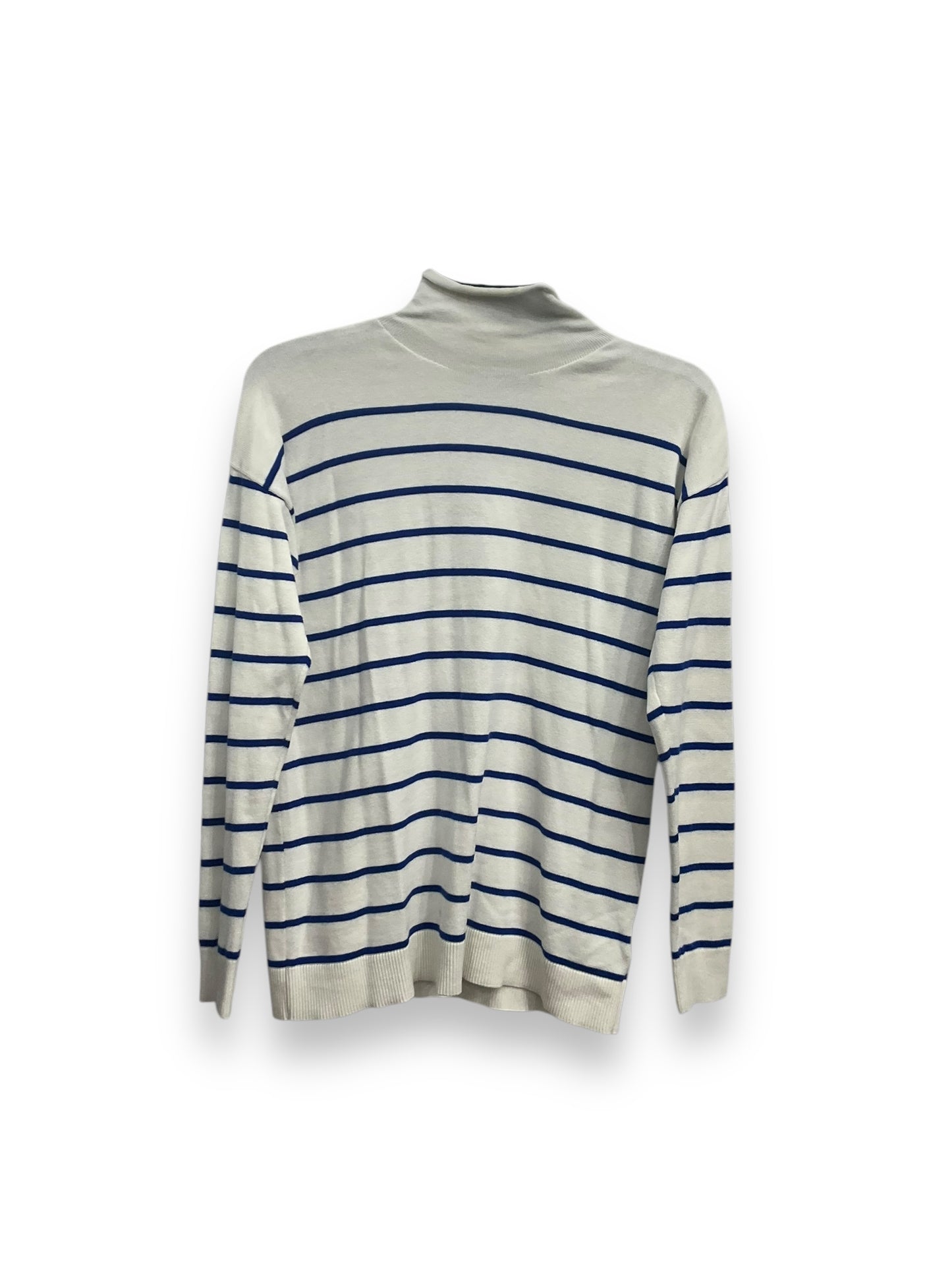 Top Long Sleeve By Lauren By Ralph Lauren In Striped Pattern, Size: Xs