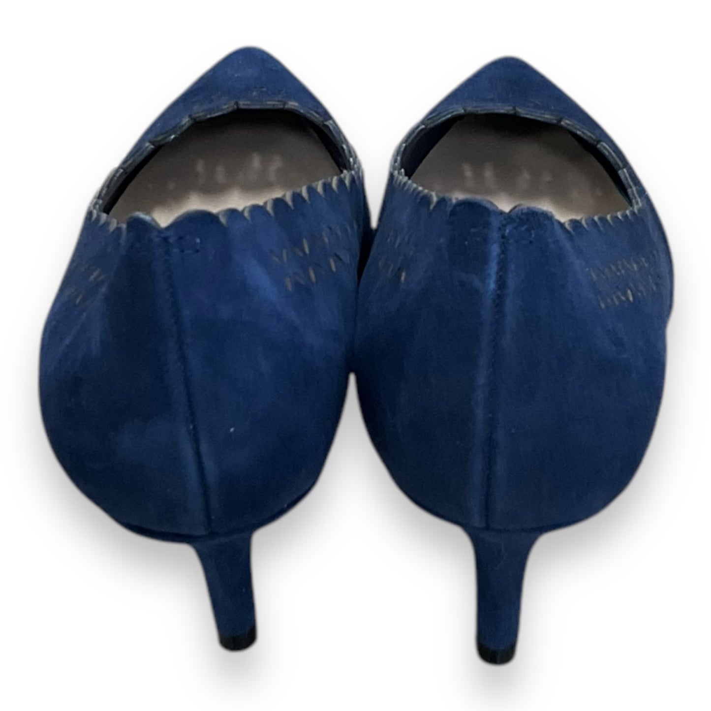 Shoes Heels Kitten By Isaac Mizrahi Live Qvc In Navy, Size: 6.5