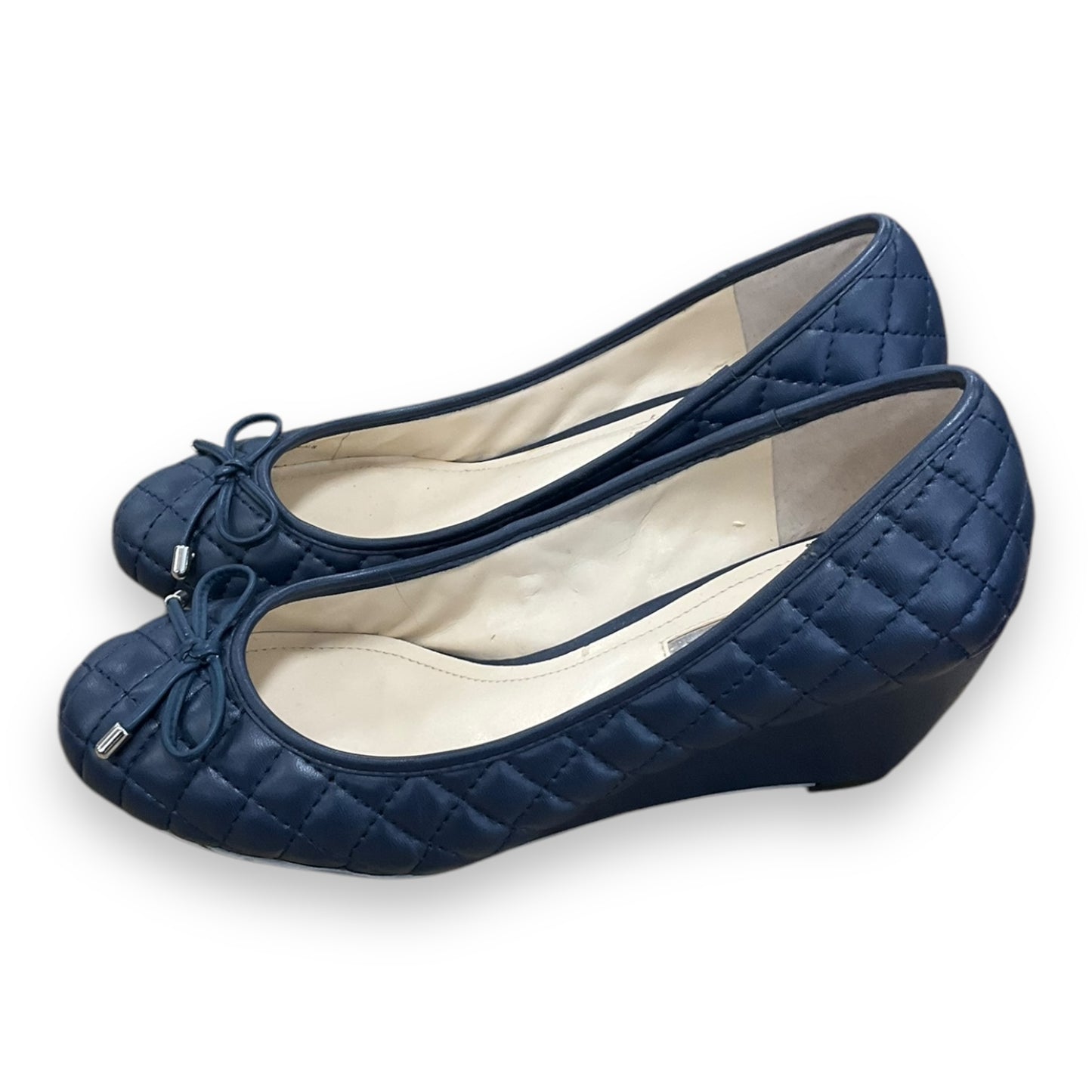 Shoes Heels Wedge By Bcbgeneration In Navy, Size: 7