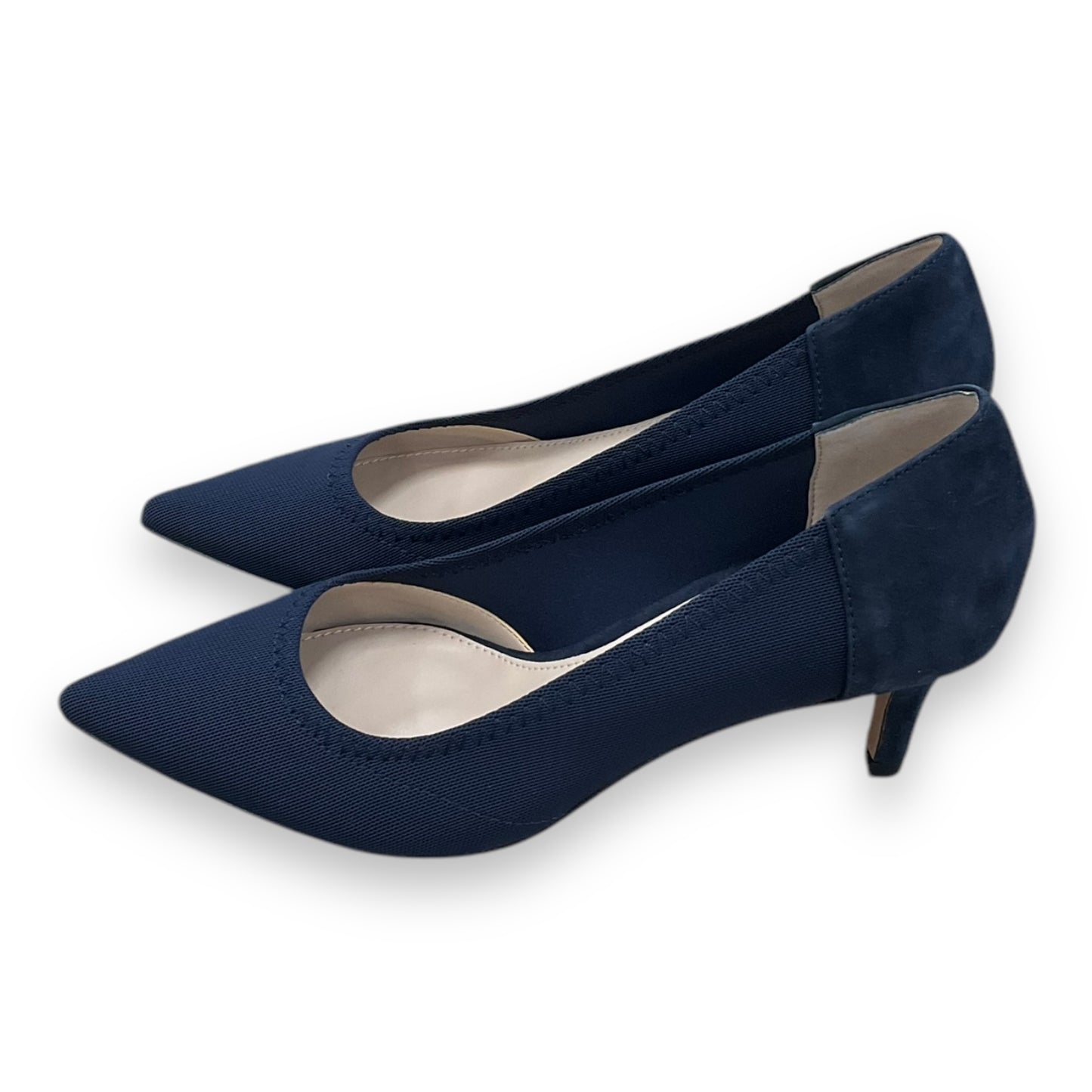 Shoes Heels Kitten By Cmb In Navy, Size: 6.5