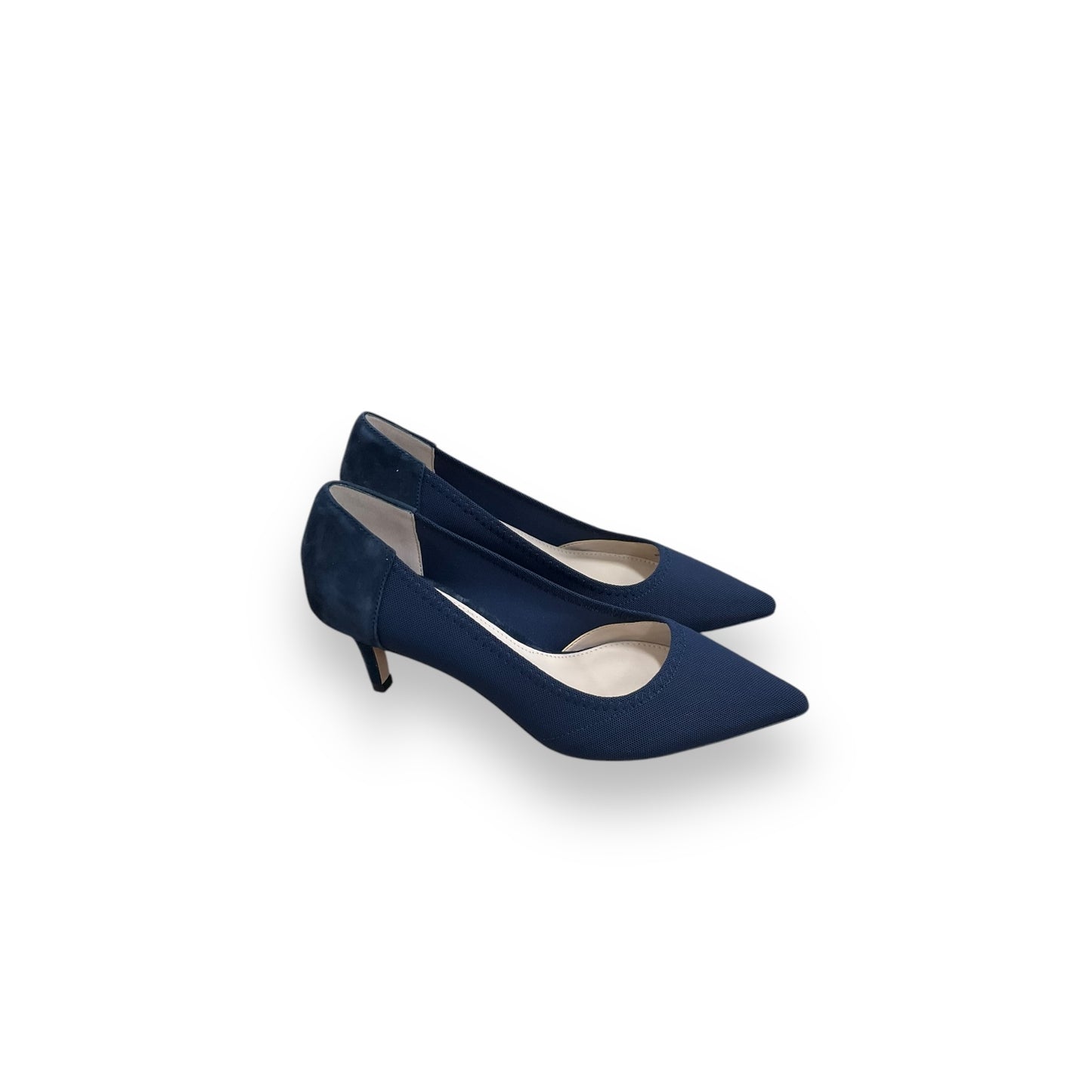 Shoes Heels Kitten By Cmb In Navy, Size: 6.5