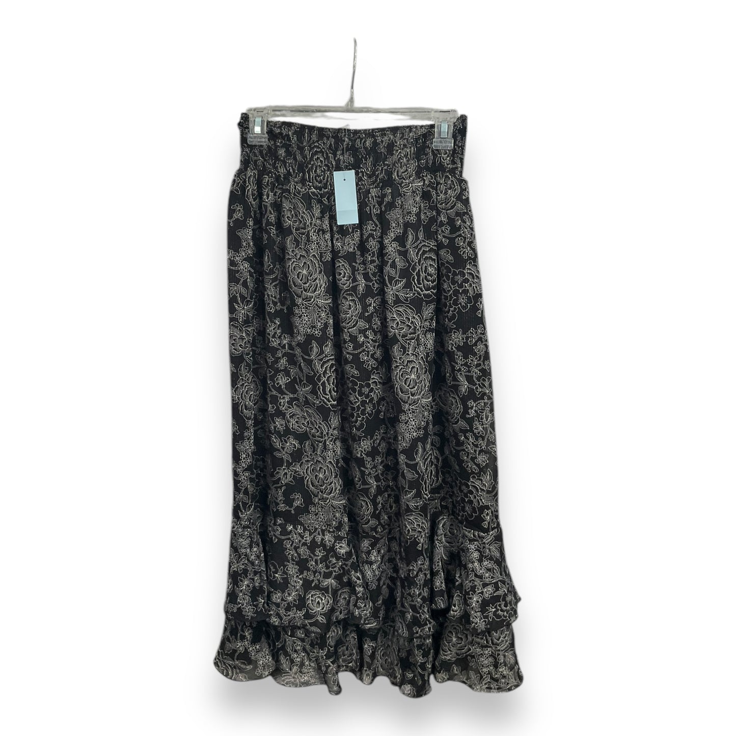 Skirt Maxi By Loft In Black, Size: Lp