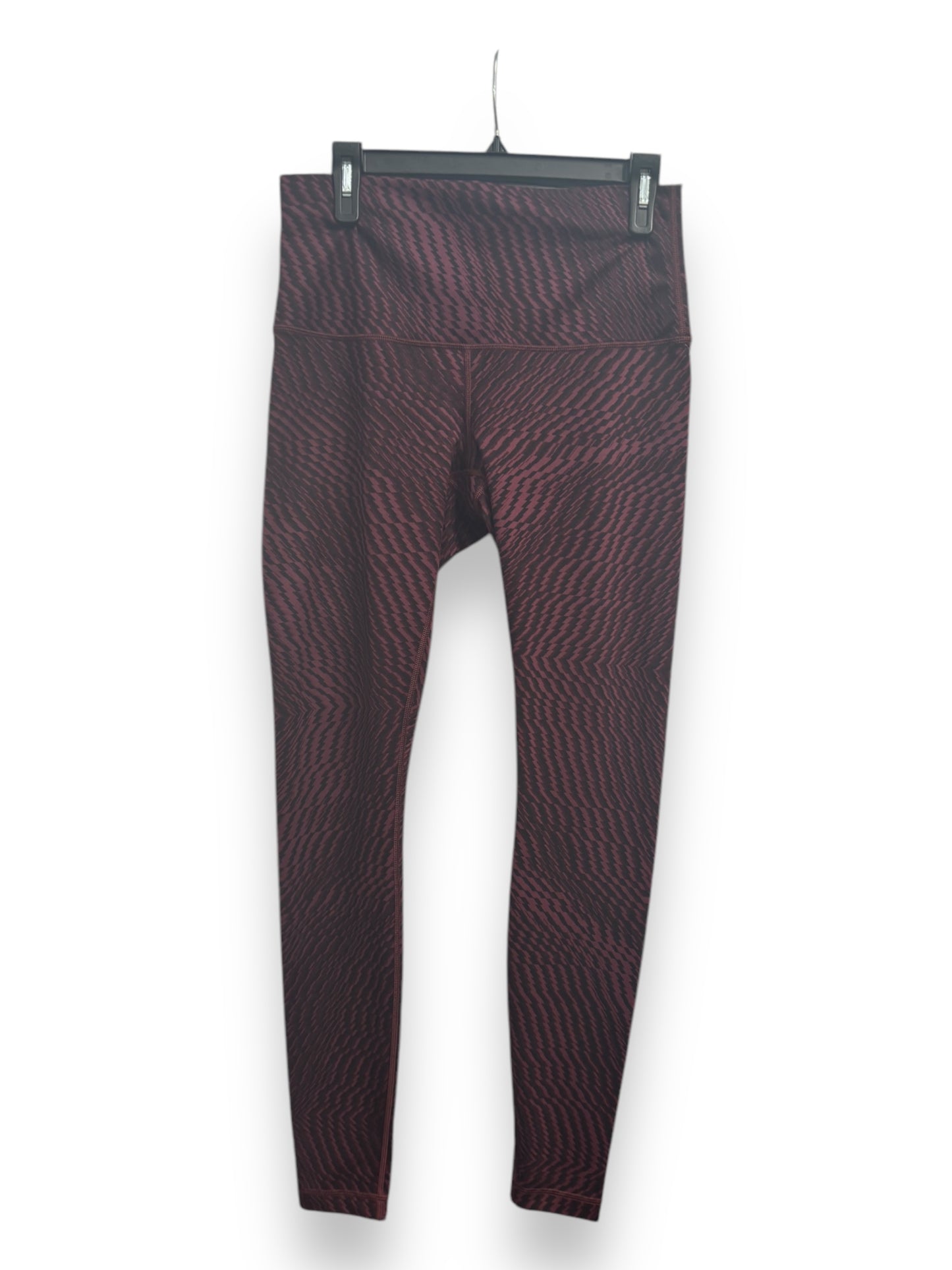 Athletic Pants By Lululemon In Maroon, Size: 10