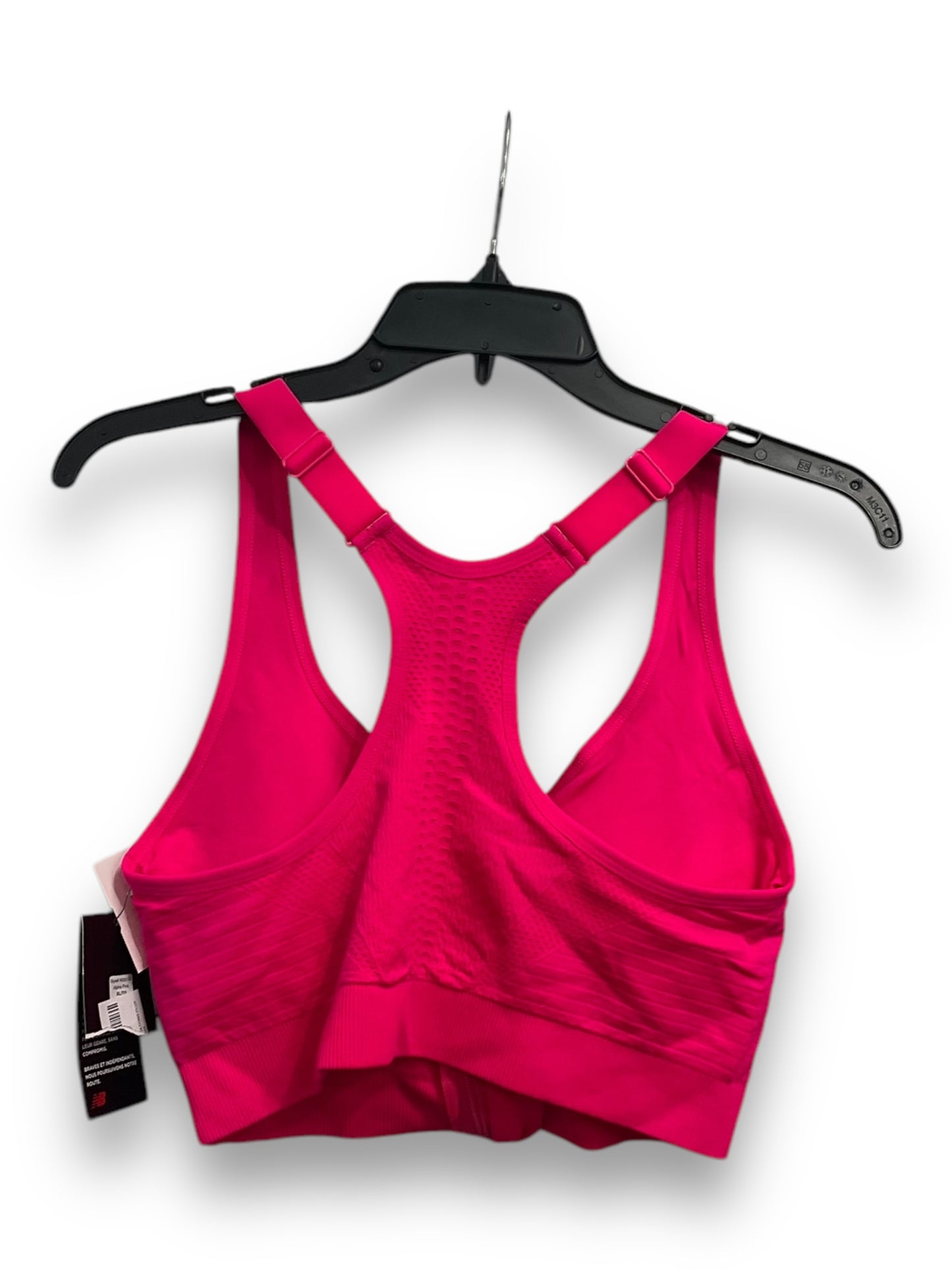 Athletic Bra By New Balance In Pink, Size: Xl