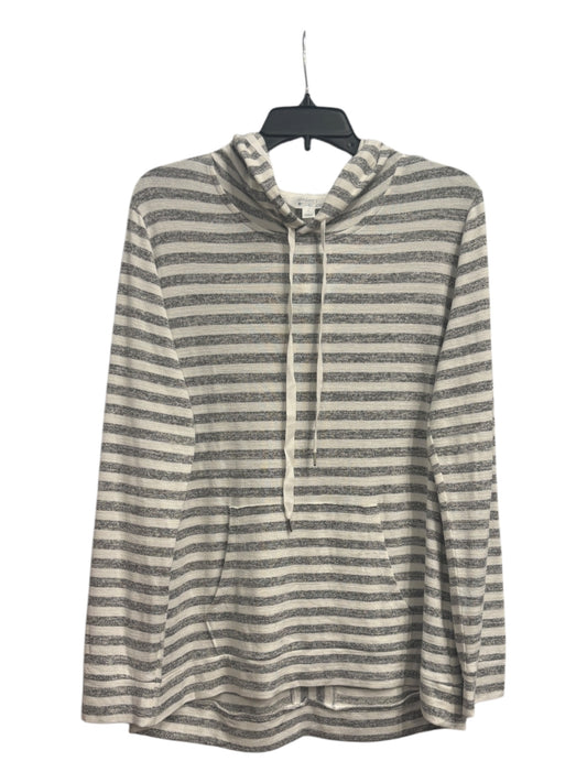 Top Long Sleeve By Market & Spruce In Striped Pattern, Size: L