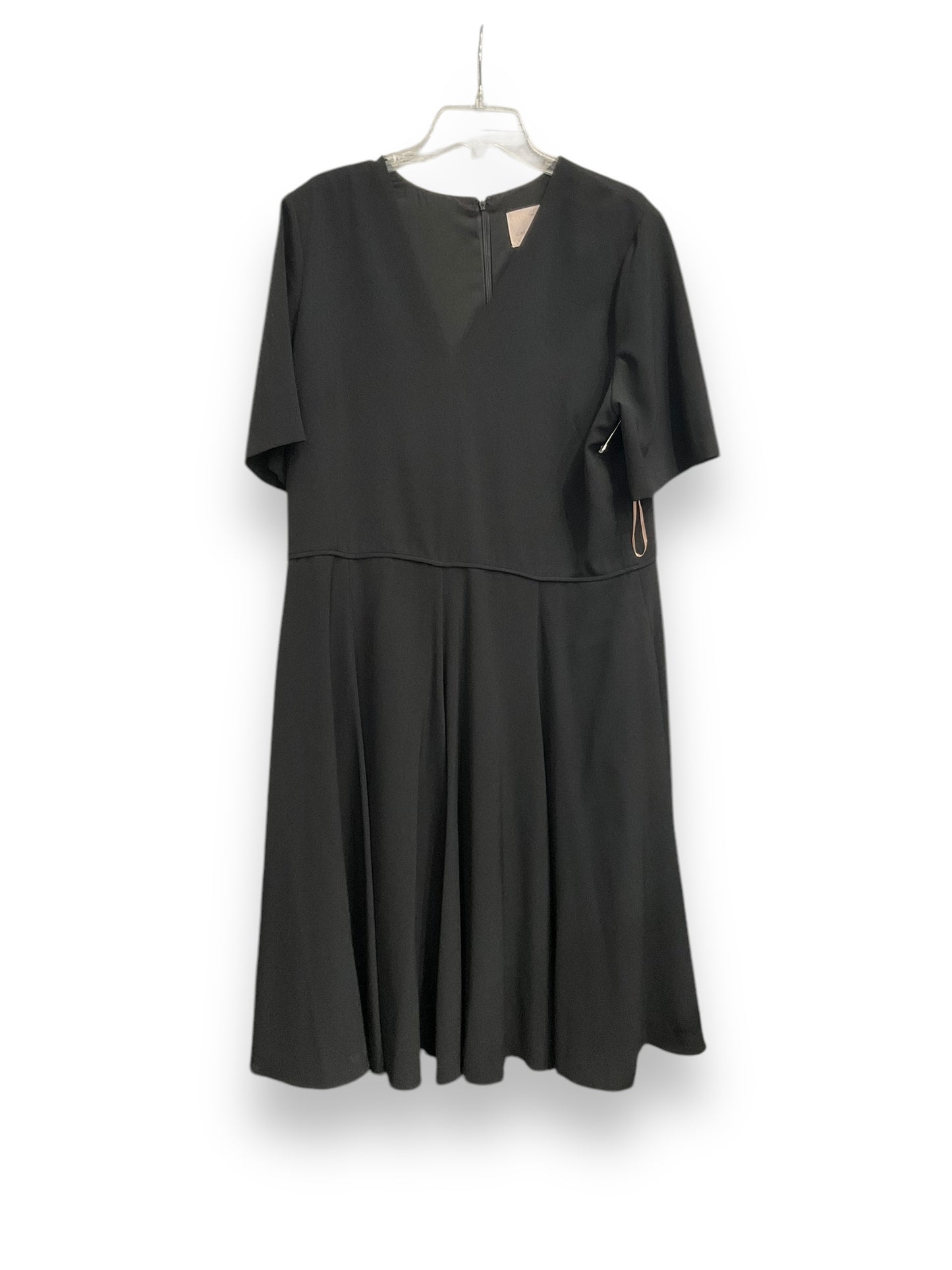 Dress Casual Midi By Cmc In Black, Size: 20