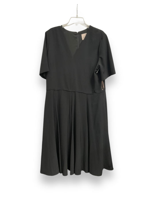 Dress Casual Midi By Cmc In Black, Size: 20