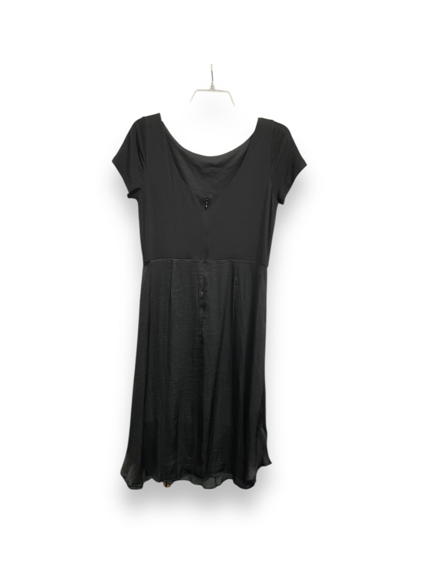 Dress Casual Midi By Loft In Black, Size: 8