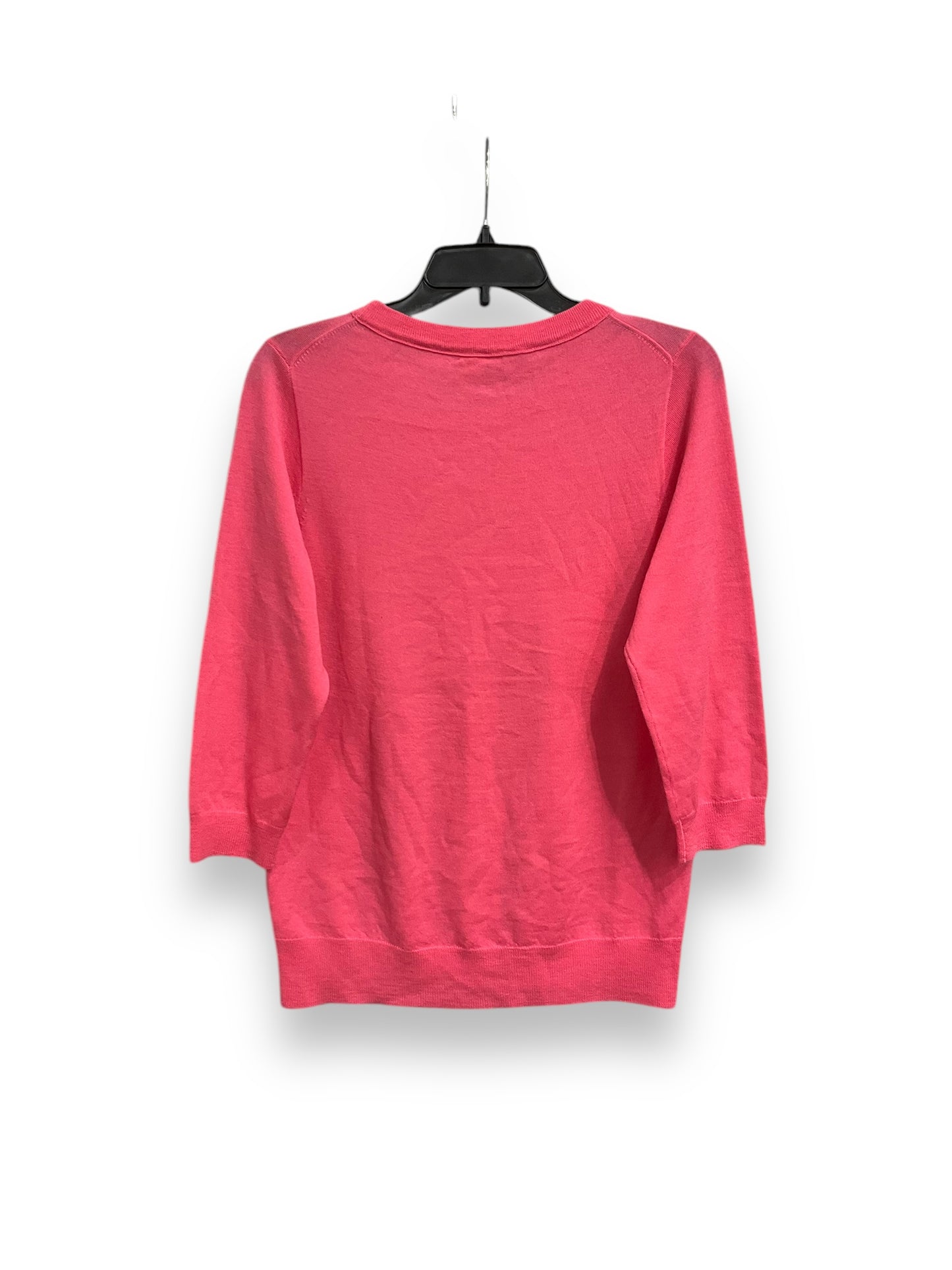 Top Long Sleeve Basic By J. Crew In Pink, Size: M