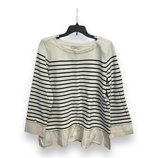 Top Long Sleeve By Loft  Size: L