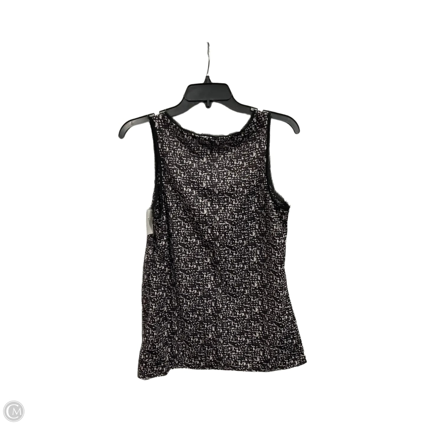 Top Sleeveless By Ann Taylor In Black, Size: L