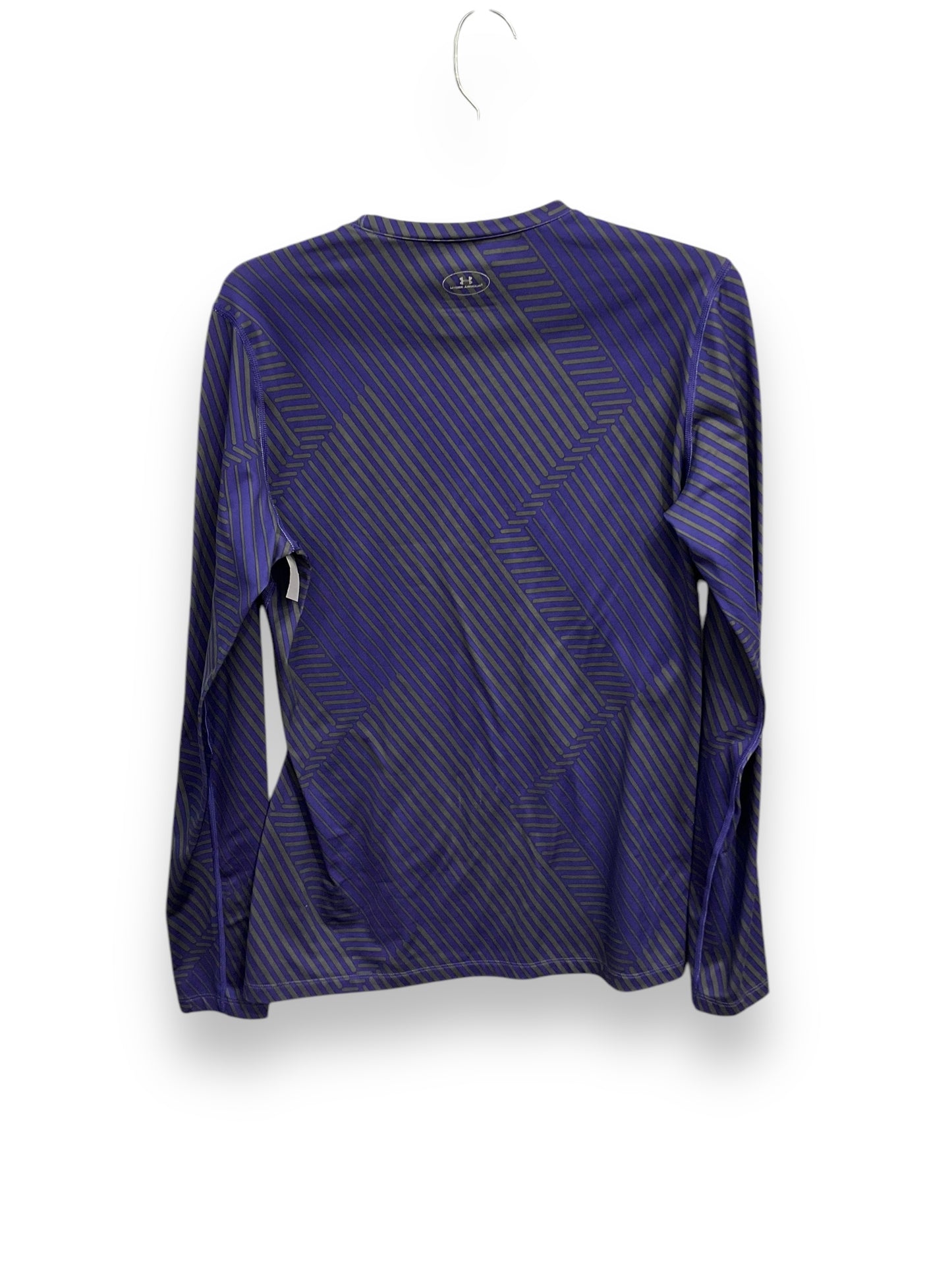 Athletic Top Long Sleeve Crewneck By Under Armour In Multi-colored, Size: L