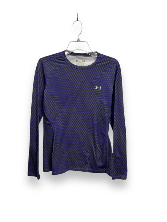 Athletic Top Long Sleeve Crewneck By Under Armour In Multi-colored, Size: L