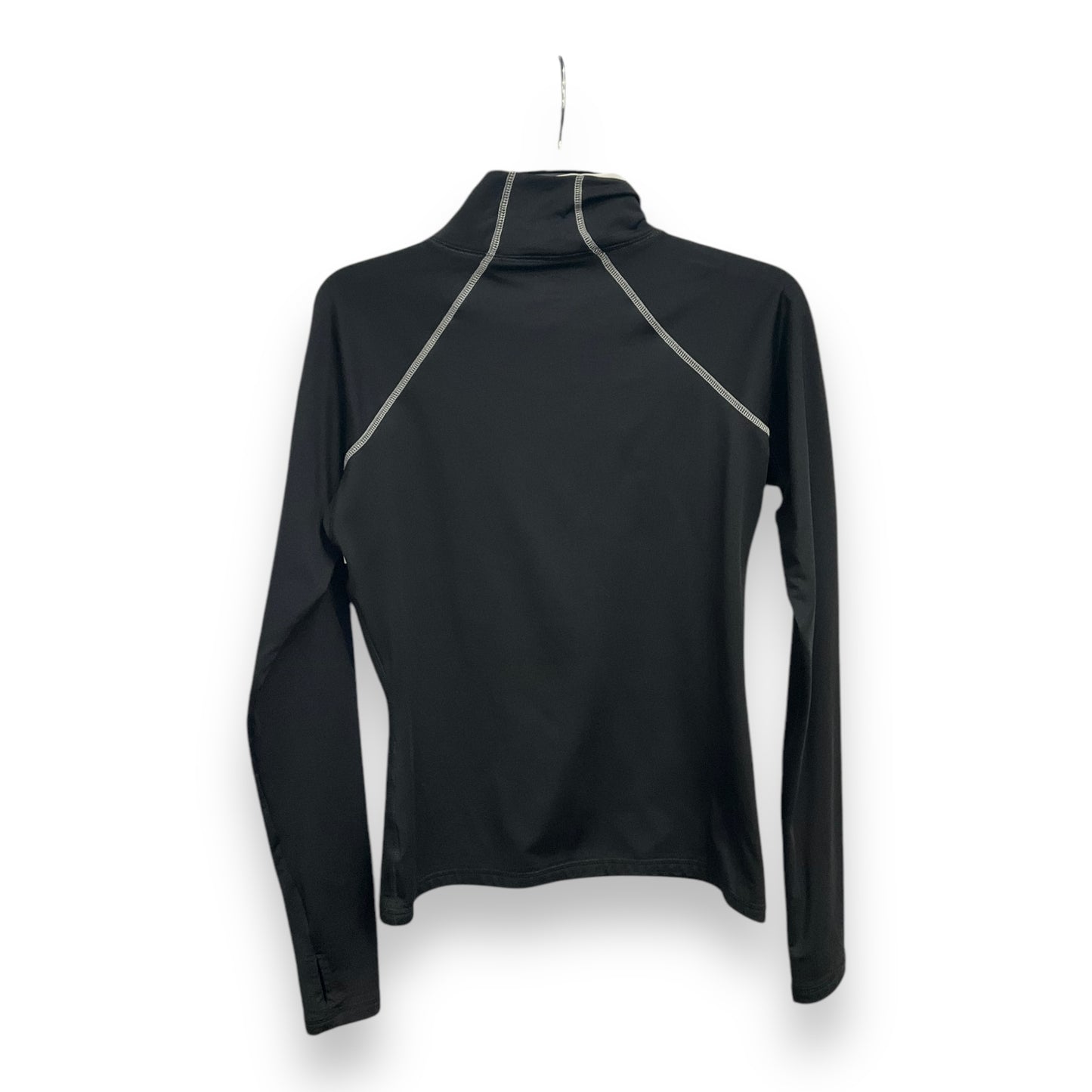 Athletic Top Long Sleeve Collar By Umbro In Black, Size: M