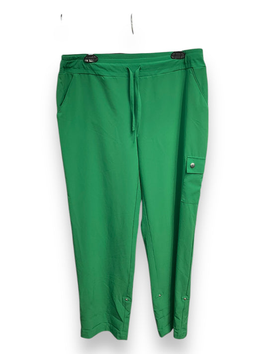 Athletic Pants By Chicos In Green, Size: S