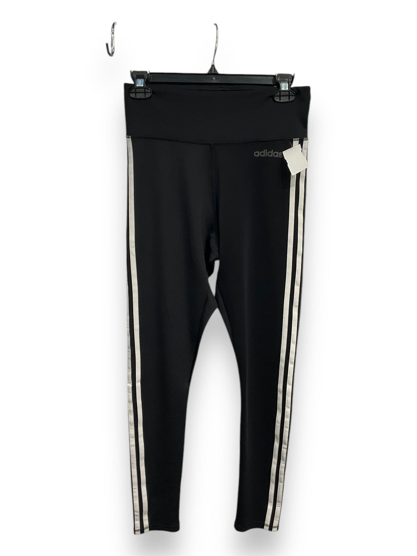 Athletic Leggings By Adidas In Black, Size: S