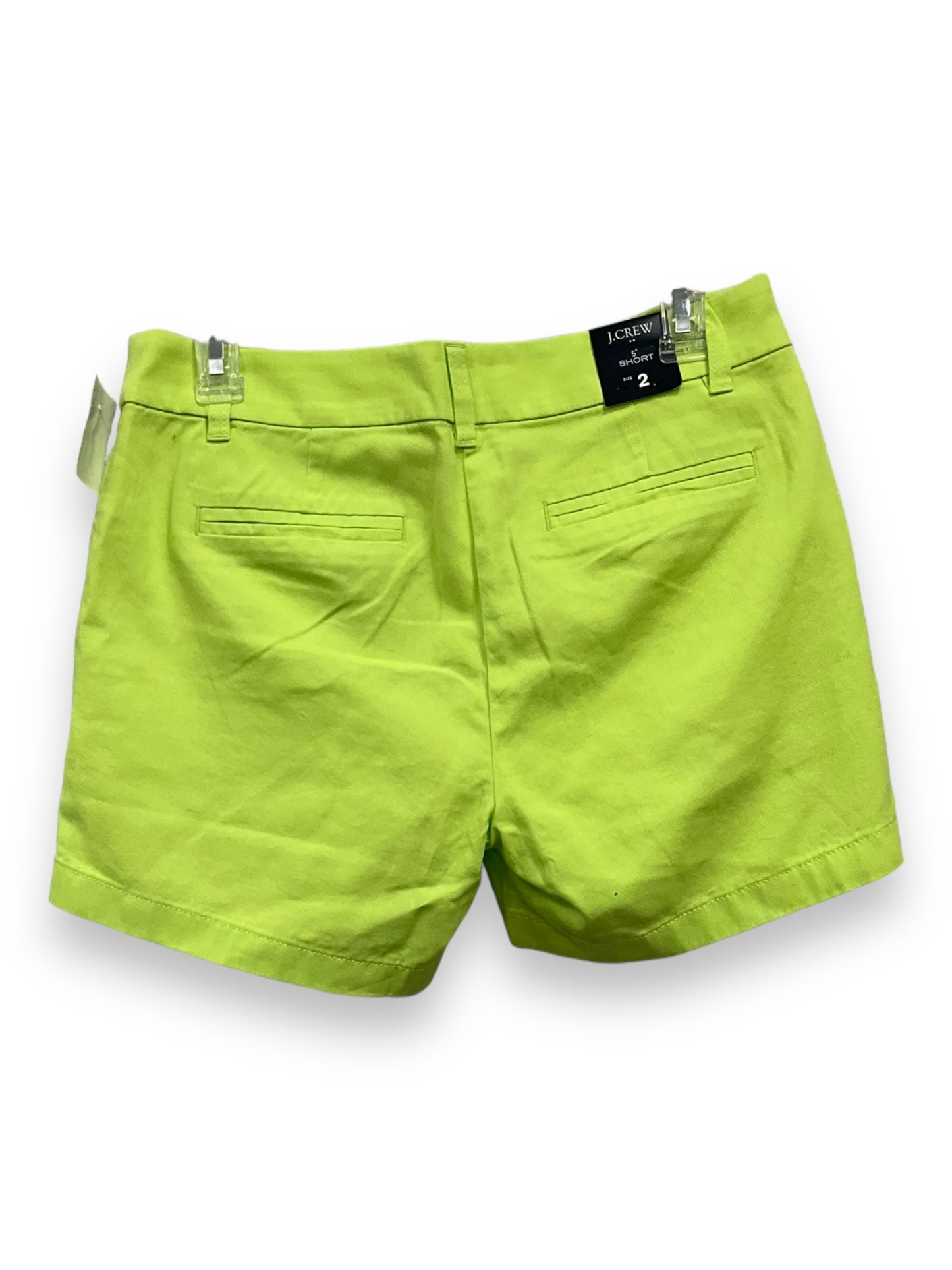 Green Shorts J. Crew, Size 2