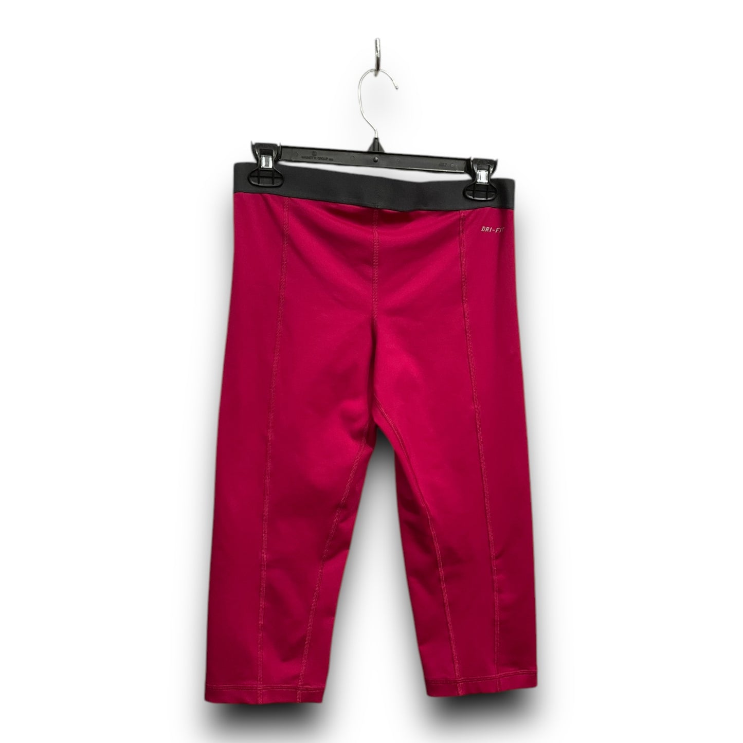 Athletic Capris By Nike Apparel In Pink, Size: M