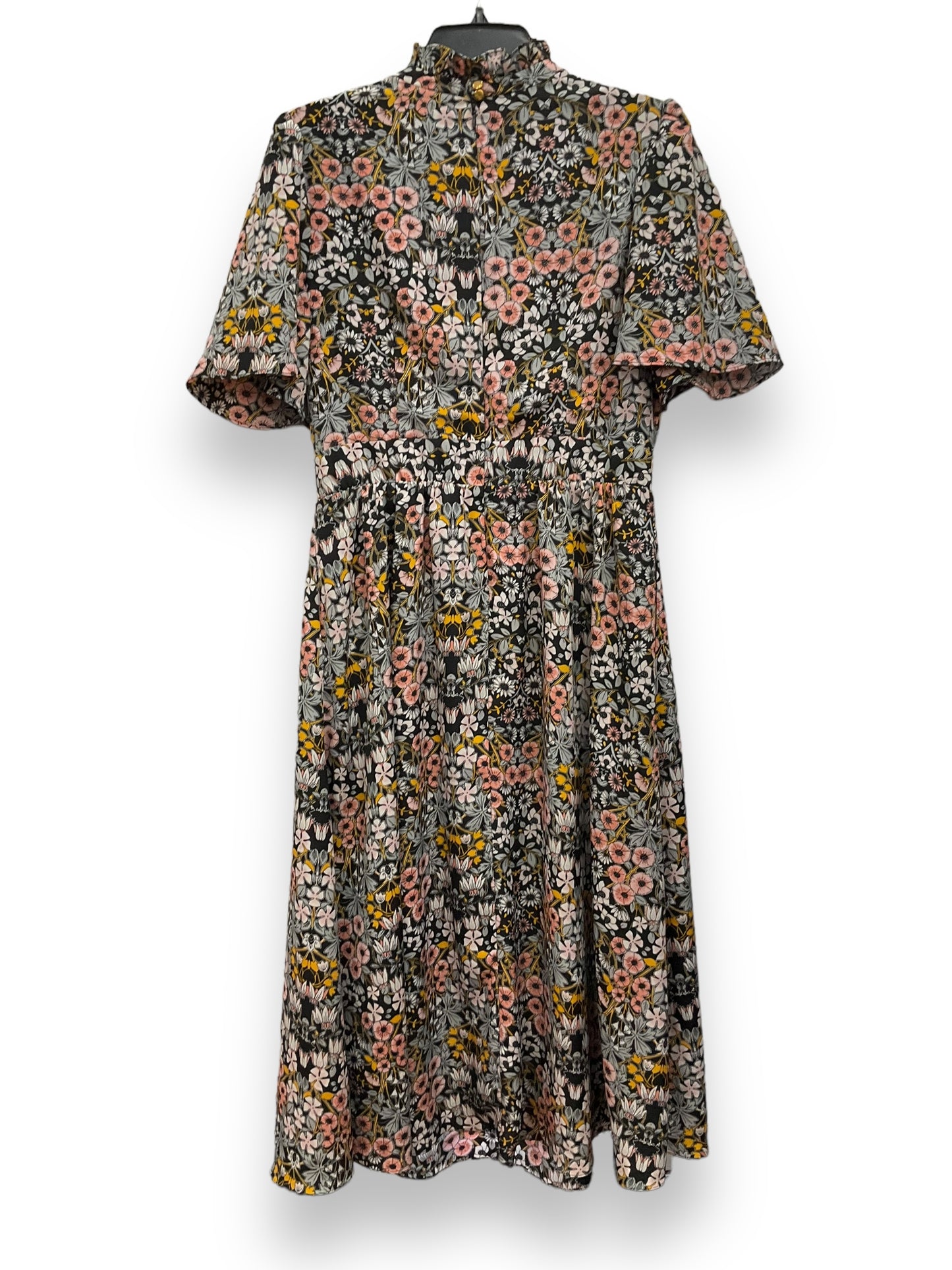 Dress Casual Maxi By Cmc In Floral Print, Size: L