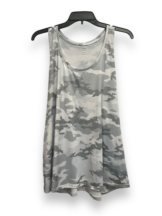 Athletic Tank Top By Athletic Works In Camouflage Print, Size: Xxl