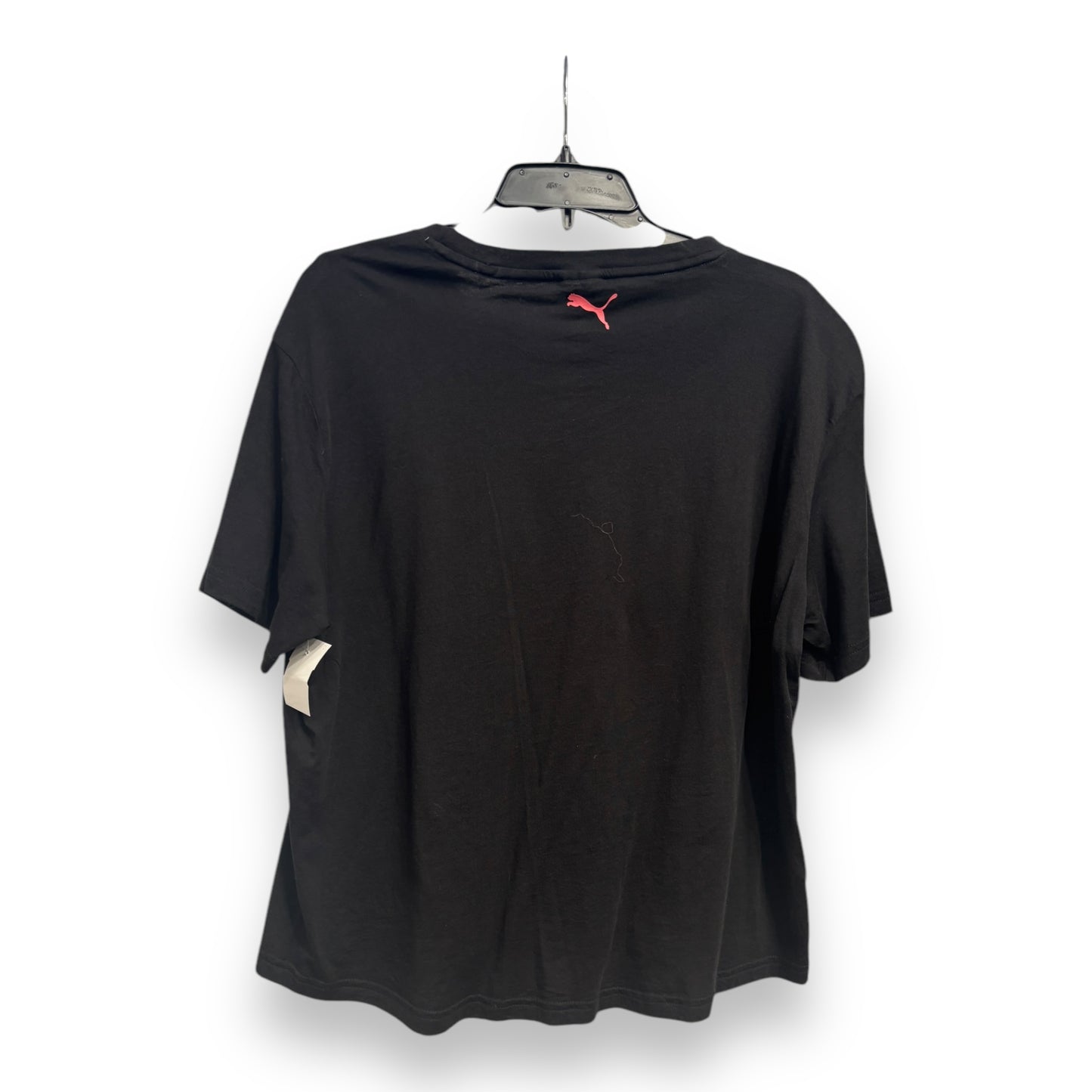 Top Short Sleeve By Puma In Black, Size: Xl