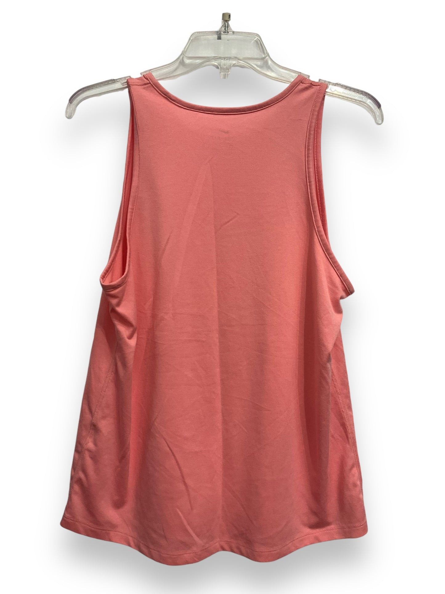 Athletic Tank Top By Nike Apparel In Peach, Size: M