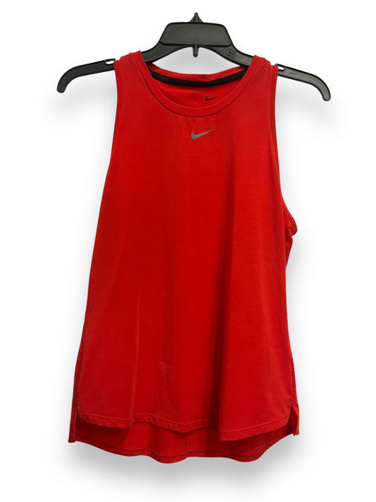 Athletic Tank Top By Nike Apparel In Red, Size: S